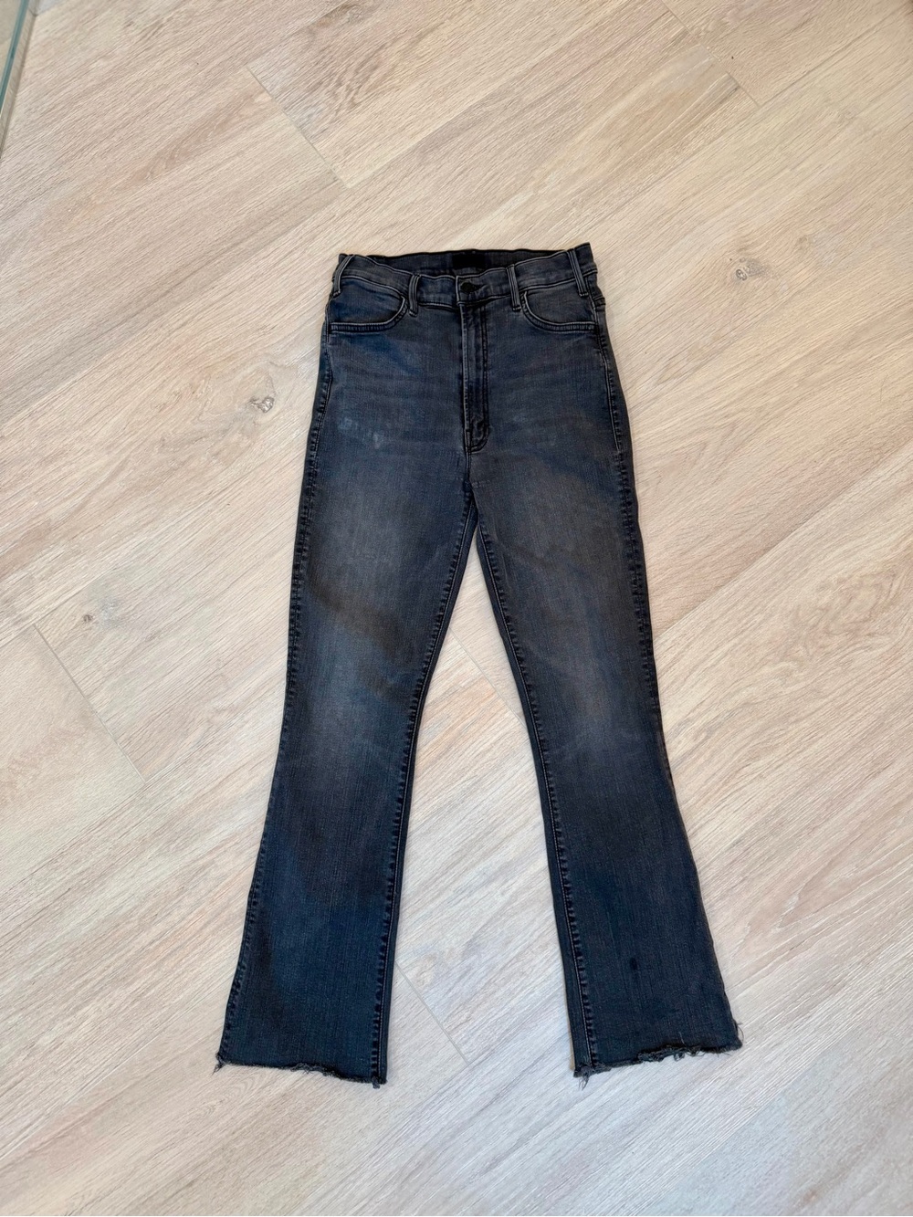 MOTHER Grey Denim Jeans - Size 27